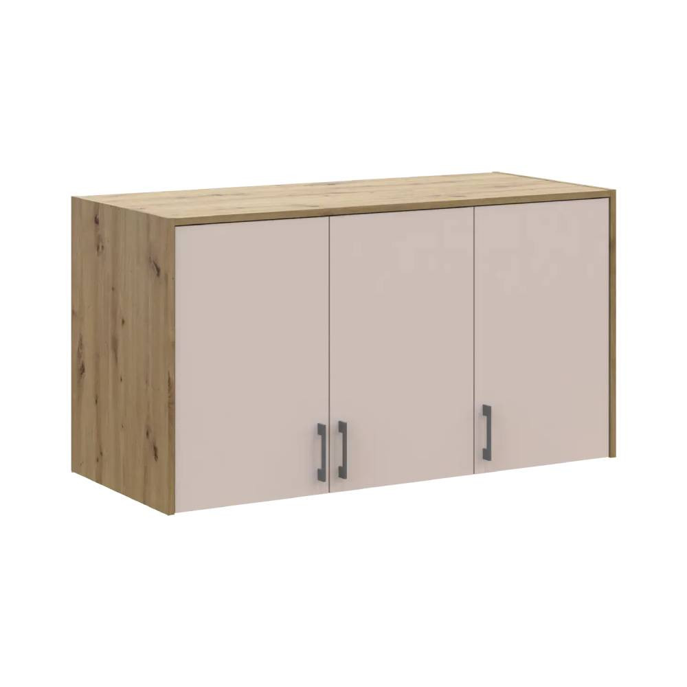 Антресоль висока Doros Ронді Дуб Артизан/Кашемір 3 ДСП 121х52х65 (DRS-011909) Львів - фото 7