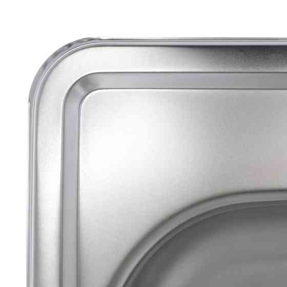 Кухонна мийка Zerix Z4848-06-160E Satin - якісна мийка ZM0557 Харків