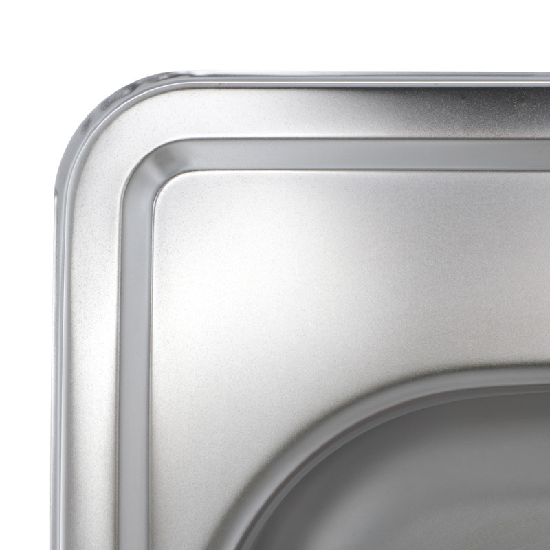 Кухонна мийка Zerix Z4848-06-160E Satin - якісна мийка ZM0557 Харків - фото 4