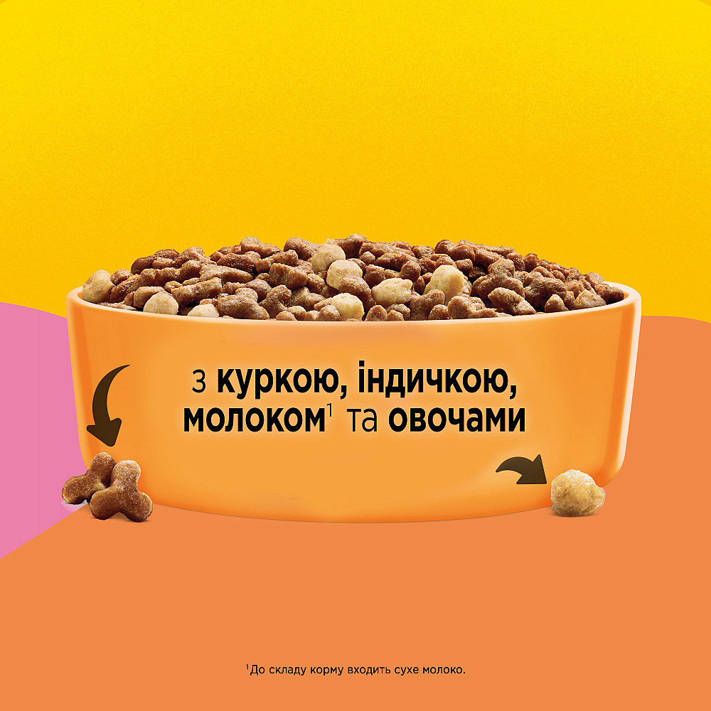 Сухий корм FRISKIES Junior для кошенят, з куркою, індичкою та овочами, 300 г Київ - фото 8