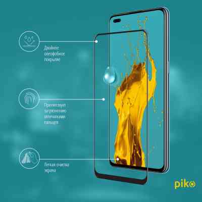 Скло захисне Piko Full Glue Oppo Reno 4 Lite (1283126511189) Вінниця