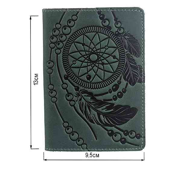 Обложка на паспорт SHVIGEL 13836 Зеленая Киев