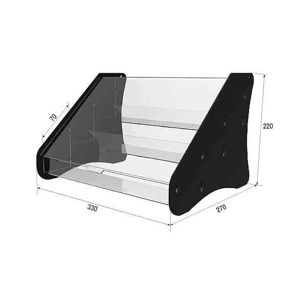 Подставка , горка под макаруны EKOSTAR на 3 полки Киев