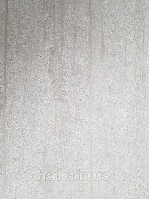Обои виниловые на флизелине Marburg 31764 Imagine лофт под дерево доска белая молочная серая серебристые точки Киев - изображение 2