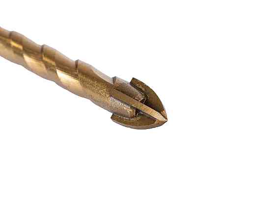 Свердла скла та кераміки "GeKo" з хвостовиком для шуруповерта Hex E6,3 (1/4") [к-т  7 шт.] (3 - 12 мм) Стрый