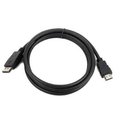 Кабель мультимедийный DisplayPort M to HDMI M 5.0m Cablexpert (CC-DP-HDMI-5M) Винница