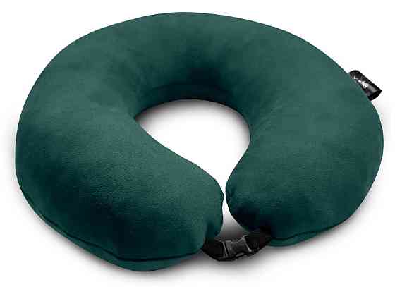 Подушка дорожня зелена Київ