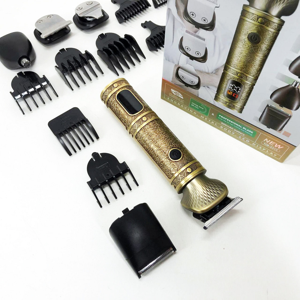 Электрическая машинка с насадкой для бороды, Подстригательная машинка Модная для стрижки волос SA-13 Львов - изображение 6