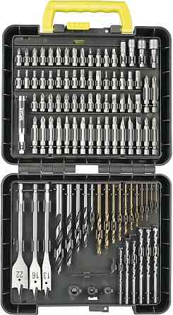 Набір біт, насадок, свердл по металу/дереву/каменю RYOBI RAK95DDF (95шт), пластиковий кейс Одесса