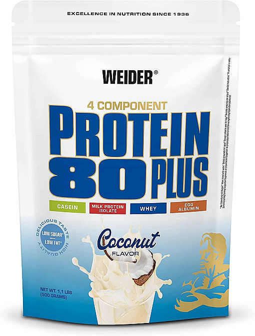 Protein 80 Plus (кокос) 500 g Луцьк - фото 1