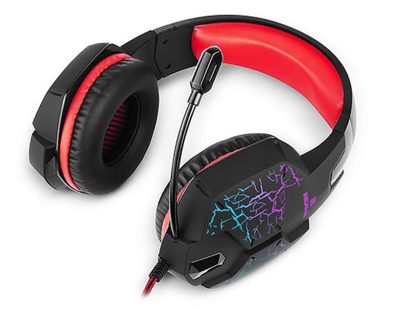 Гарнітура REAL-EL GDX-7750 Black/Red Чорний/Червоний Харків - фото 5