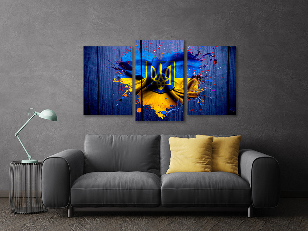 Модульная картина в гостиную / спальню  Українське Серце  Art-686_3 Киев - изображение 3
