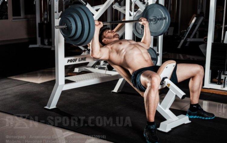 Скамья для жима + штанга 72 кг Гантели, гири, штанги и диски композитные набор Киев - изображение 5