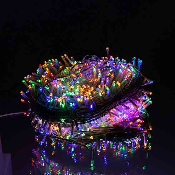 Вулична гирлянда Різдвяна Фея 100 м, 1000 LED, мультиколор Київ