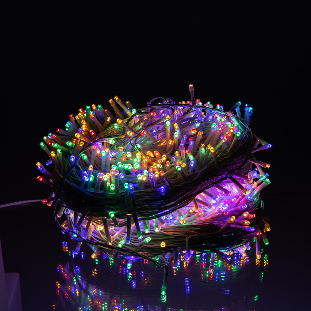 Вулична гирлянда Різдвяна Фея 100 м, 1000 LED, мультиколор Київ - фото 2