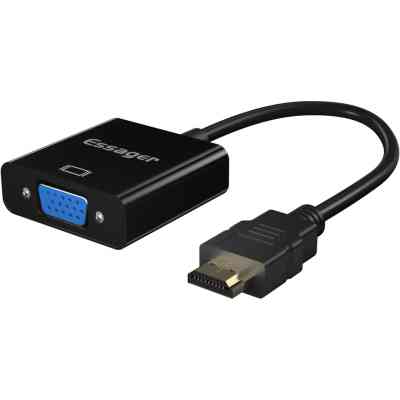 Перехідник HDMI to VGA 0.15m Essager (EZJHV-HY01) Вінниця