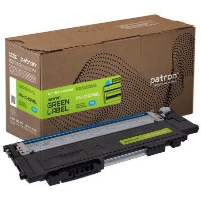Тонер-картридж Patron Samsung CLT-404S cyan Green Label (PN-C404GL) Винница - изображение 1