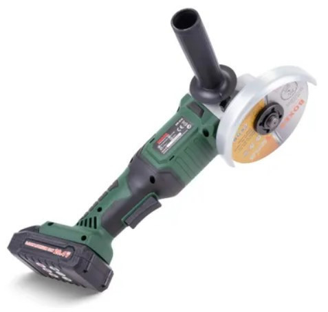 SR-016 Акумуляторний набір інструментів: кутова шліфмашина 125мм + дриль-шуруповерт 20,4В, 2 батареї та кейс Одеса - фото 8