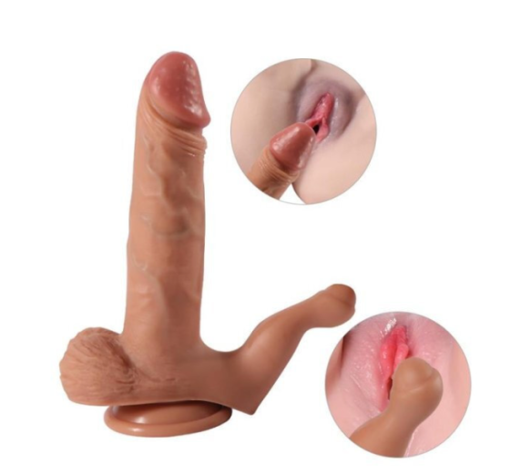 Вибратор с двойной стимуляцией и с 20 режимами вибрации Brody vibrating Sex Aura Киев