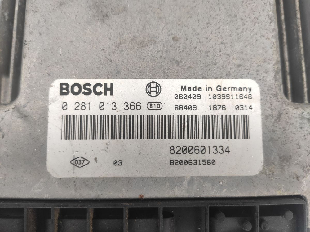 Блок керування двигуном Renault Scenic II 1.9 dci 2003-2009 (8200631560) Ковель - фото 2