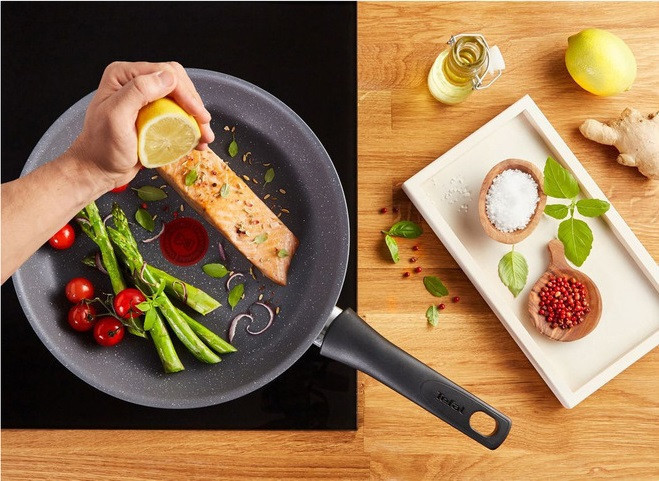 Сковорода Tefal Healthy Chef 28 см (G1500672) ( Сірий ) Харків - фото 5