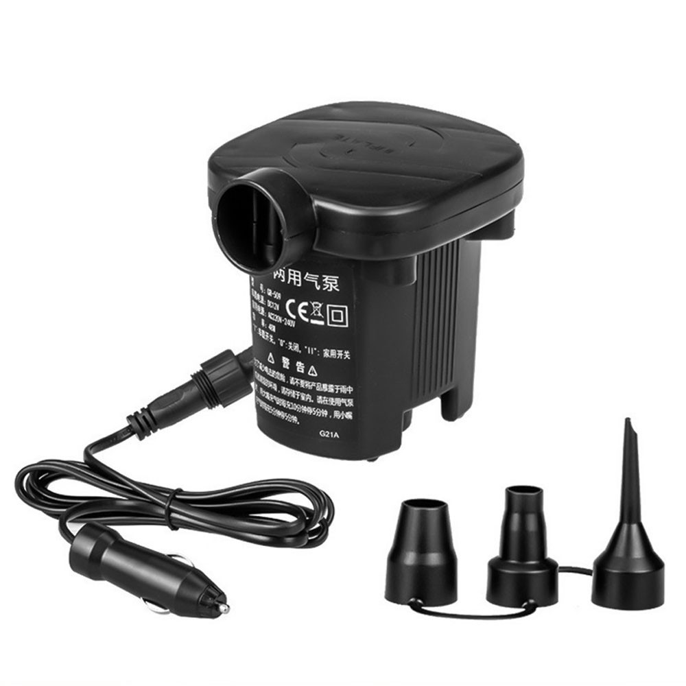 Матрац надувний у машину з насосом (135x80 см) Синій SBR Київ - фото 7