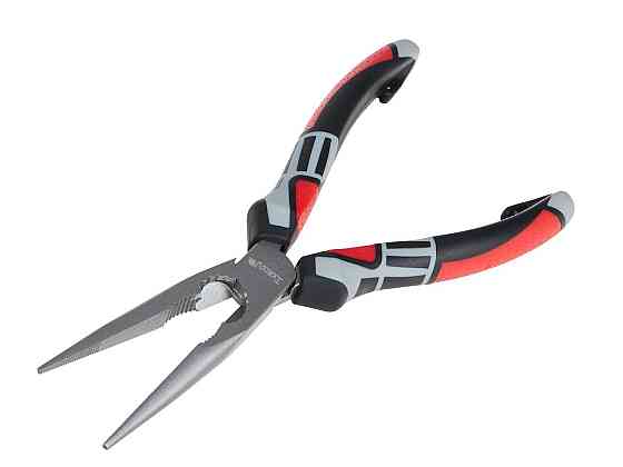 Плоскогубці видовжені закруглені "Tvardy"  200 мм з хром-ванадієвої сталі твердістю 62-64 HRC Киев