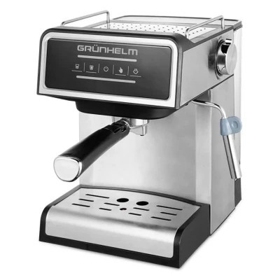 Ріжкова кавоварка еспресо Grunhelm GEC08 Вінниця - фото 1