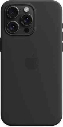 Чохол-накладка Apple Silicone Case with MagSafe для Apple iPhone 15 Pro Max Black (MT1M3) ( 15925 ) Харьков