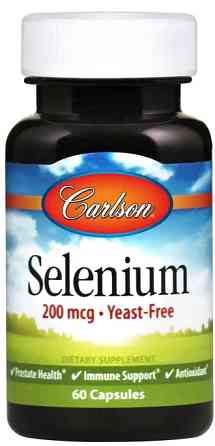 Селен Carlson Selenium 200 мкг 60 капс Київ