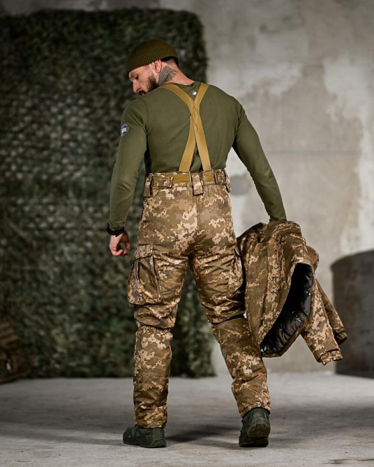 Зимний тактический костюм NORTHERN пиксель ТР6585 Одесса - изображение 10