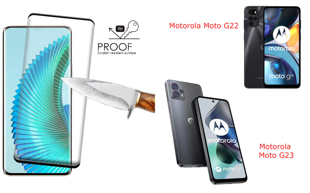 Захисне скло HyperGlass Pro для Motorola Moto G22, Moto G23 – максимальна чутливість та захист Київ - фото 1
