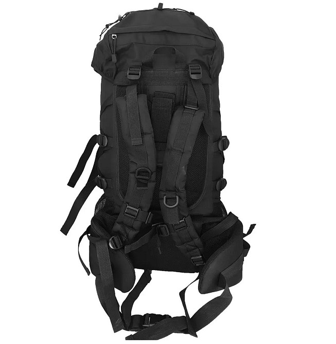 Рюкзак туристичний KAIMAN 55 л чорно-синій Київ - фото 3