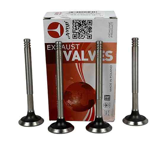 Клапана 2109, 21099, 2110-2115 (1,1-1,5) випуск ГАЗ (405, 406) УАЗ (409) (к-кт 4 шт) 2108, Мукачево