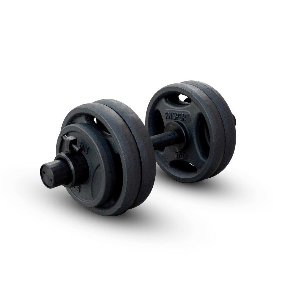 Гантели олимпийские чугунные 2 по 31 кг Гантели, гири, штанги и диски металлические наборные Киев - изображение 2