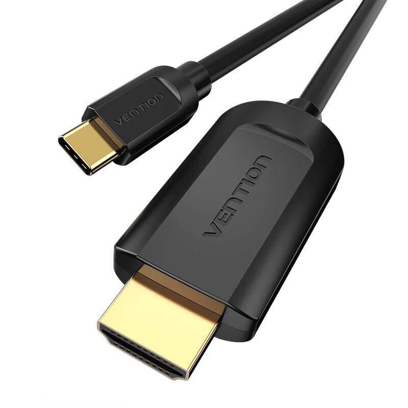 Кабель Vention Type-C to HDMI 4K 30Hz Cable 1.5M Black (CGUBG) Київ - фото 1