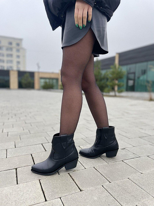 LIRIO Черевики жіночі LIRIO /10140 чорні (зима, шкіра натуральна) (5302) 37р.38р.39р.40р. 37 Коломыя - изображение 4