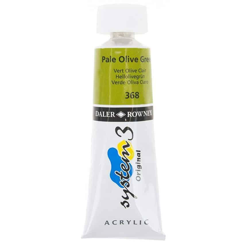 Фарба акрилова "System 3" 75мл 90775368 оливкова світла, шт Київ - фото 1