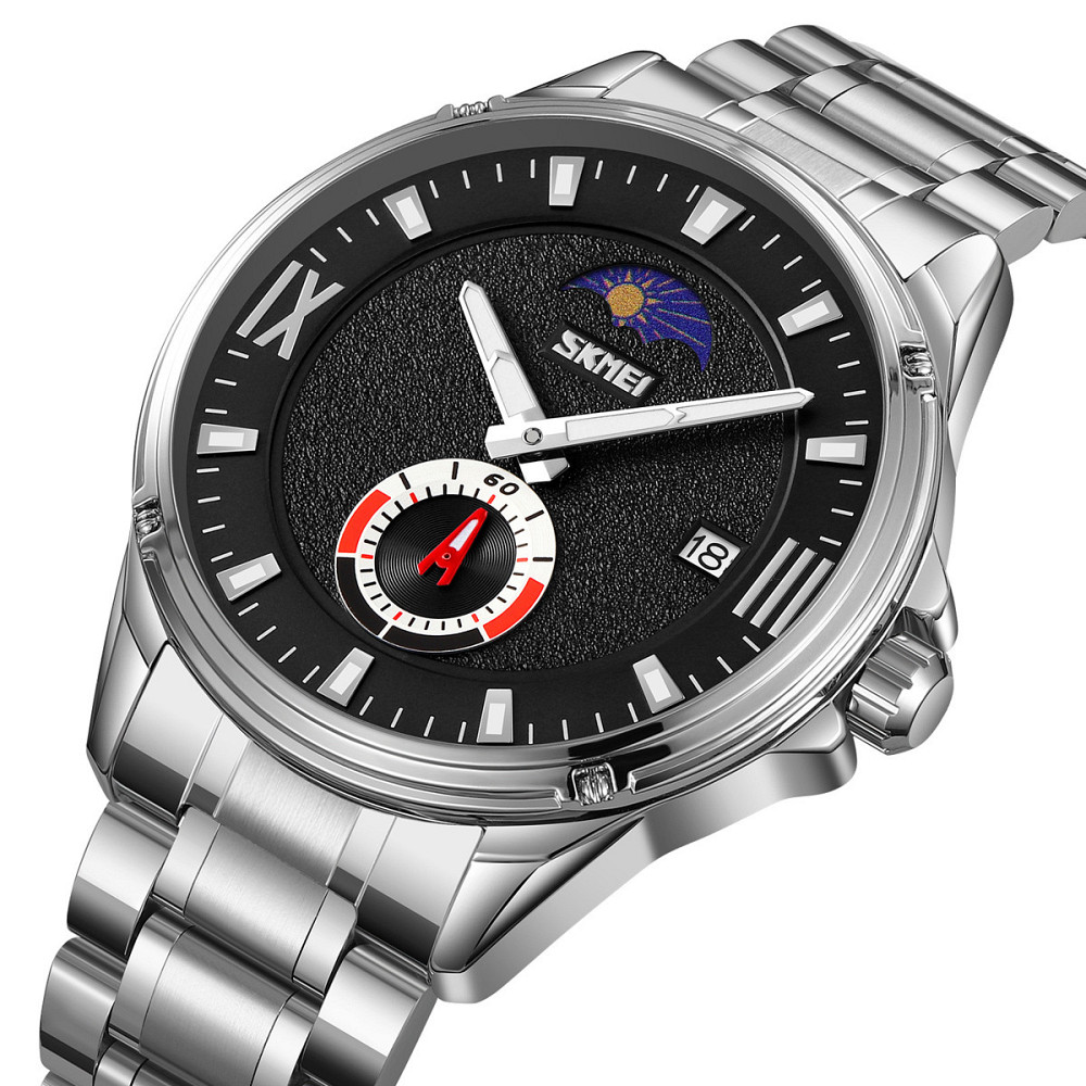 Skmei 9326SIBK Silver-Black SBR Киев - изображение 2