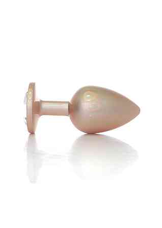 Анальна пробка - Jewellery Pearl Gold Plug Clear L Sex Aura Київ