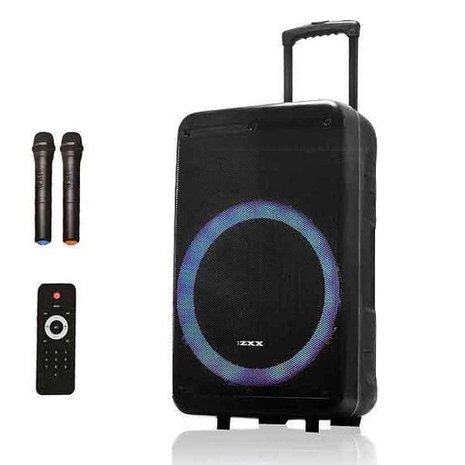 Акустична колонка з акумулятором ZXX-7676 200Вт портативна переносна колонка Bluetooth на колесах TK-95 Івано-Франківськ - фото 1