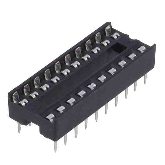 Панель SCS-20 10шт IC DIP 20 контактов узкая для установки микросхем в DIP-корпусе Киев