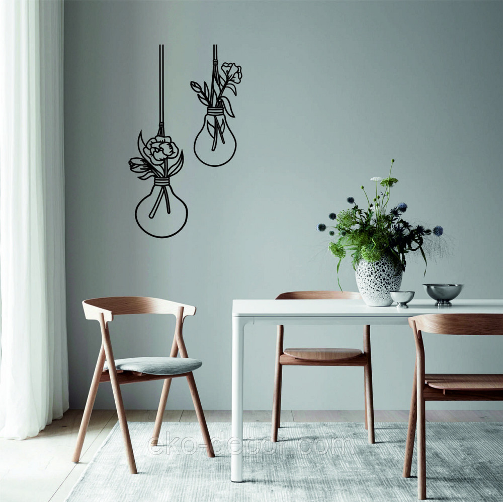 Декоративное настенное Панно «Лампочки», Декор на стену Киев - изображение 9