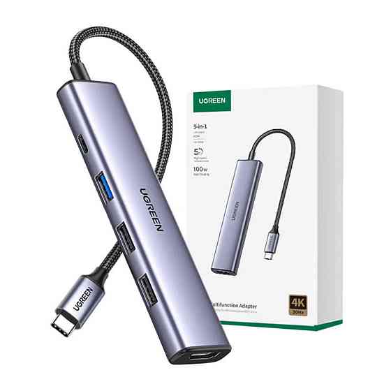 Хаб адаптер перехідник UGREEN USB-C Multifunction Adapter UGR-15495 Одеса