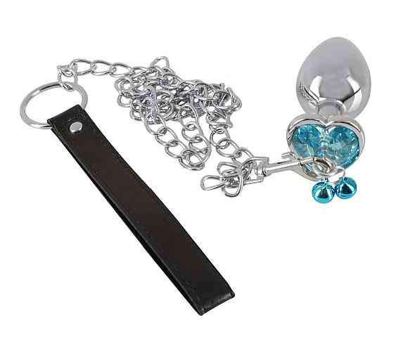 Набір із 4 пробок із повідцем Butt Plug Set with a Leash S, M, L Sex Aura Київ