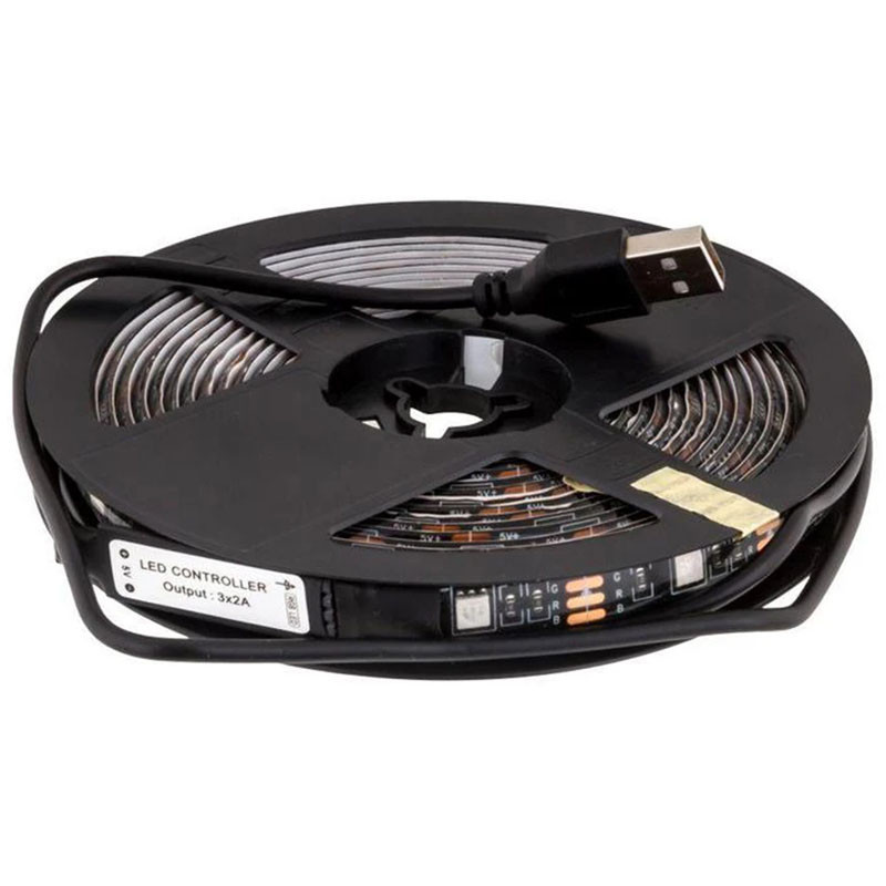 Светодиодная лента Hoco DL30 RGB 4м + пульт (Черная) Винница - изображение 3