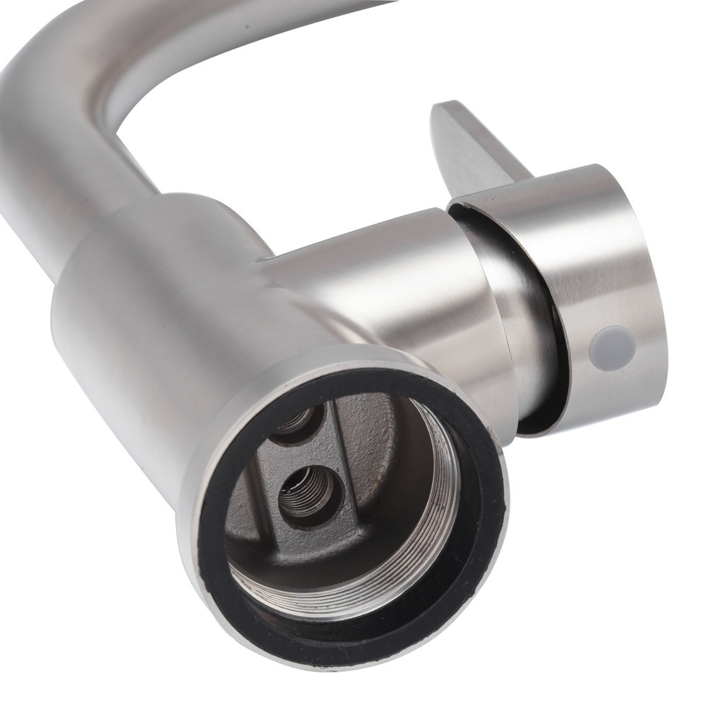 Смеситель для кухни Koer KI-70019-02 (из нерж. стали) (Цвет нерж) (KR4795) Киев - изображение 9