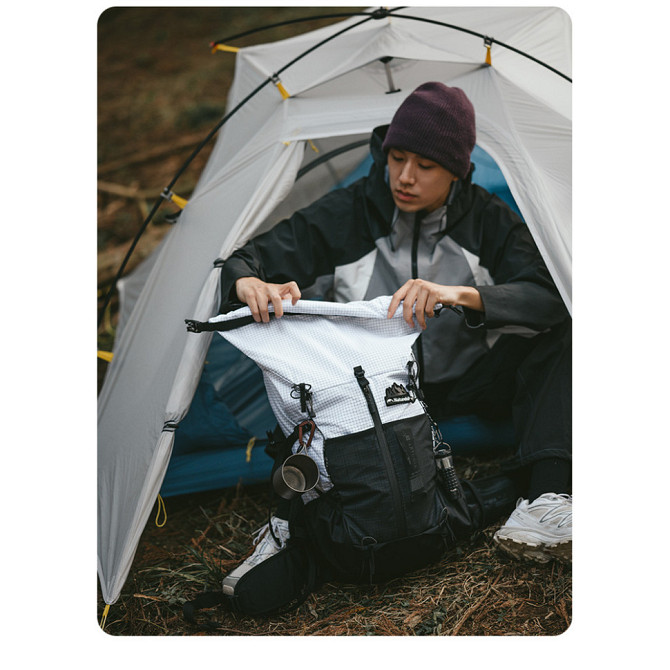 Рюкзак туристический Naturehike CNK2300016 30+5 л Черный Винница - изображение 9