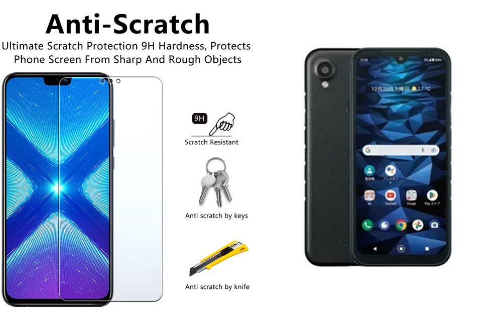 Защитное стекло NeoGlass для Kyocera Dingo SX3 – ультрапрозрачное и устойчивое Киев - изображение 1