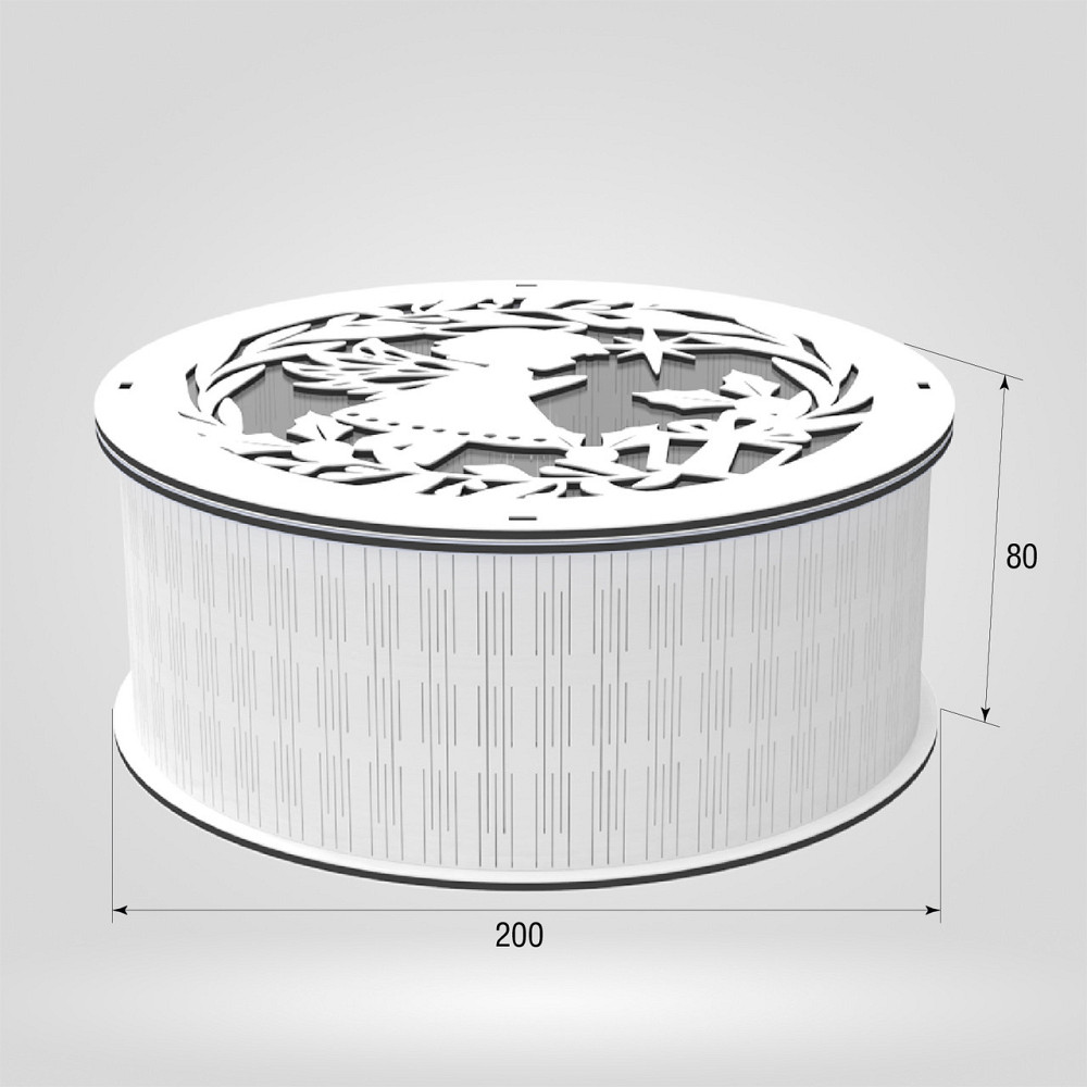 Подарочная коробка EKOSTAR d200 h80 Киев - изображение 3